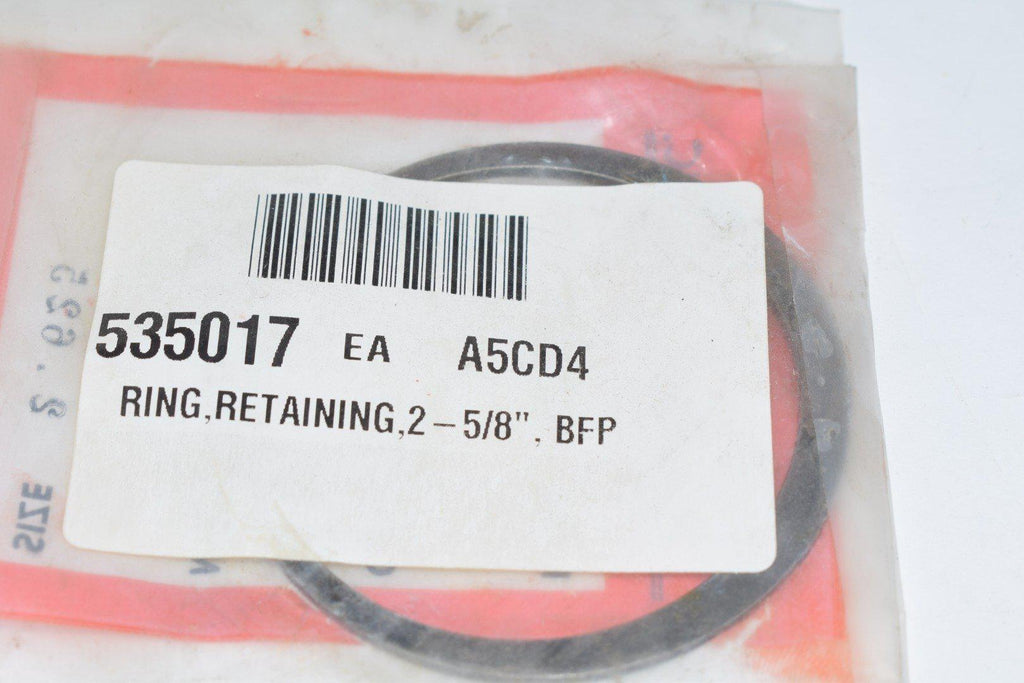 Lot of 2 NEW King Bearing 5100-262 Carbon Steel Retaining Ring