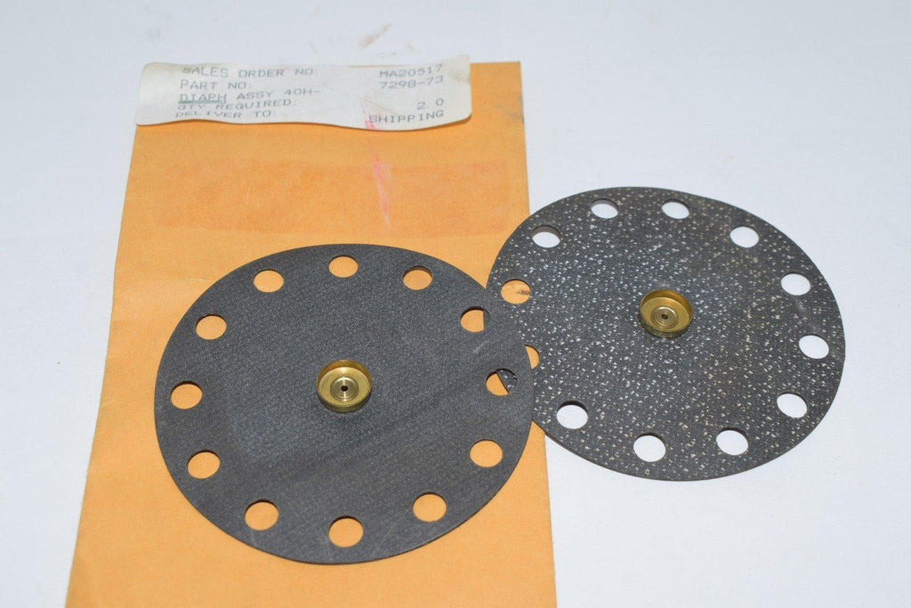 Lot of 2 NEW MA20517 7298-73 40H Diaphragm Assy.
