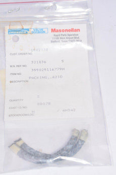 Lot of 2 NEW Masoneilan Valve & Controls - Dresser, Part: 355025116779H Packing 62 ID