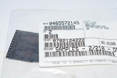 Lot of 2 NEW Molex 0465572145 80 Position Connector High Density Array, Female Surface Mount Gold
