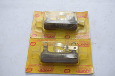 Lot of 2 NEW Ohmite D25K100 Wirewound Resistors Ceramic 25W 100 OHMS