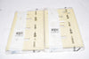 Lot of 2 NEW Pass & Seymour 3 Gang 3 Toggle Wall Plate TP3-I