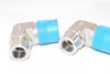 Lot of 2 NEW Swagelok 316 PLN Elbow Fittings, 1/2''
