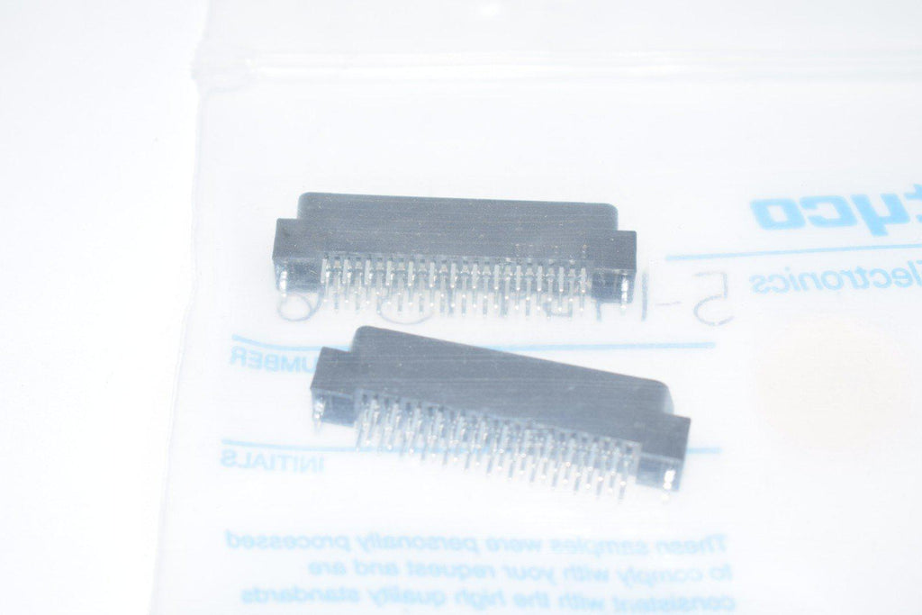 Lot of 2 NEW TE Connectivity 5-175473-6 50 Position Plug Connector Board to Board Through Hole Solder