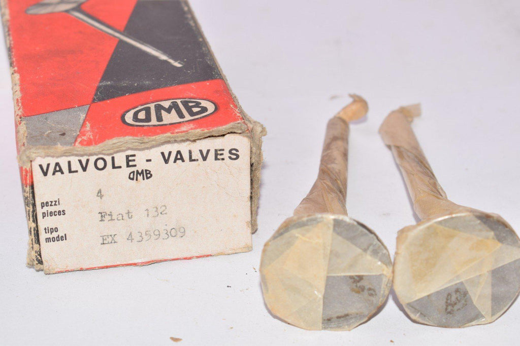 Lot of 2 NEW Valvole Valves, Part: EX 4359309, Intake Valves For FIAT 132