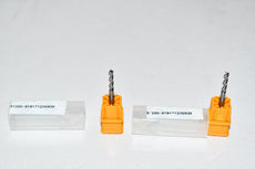 Lot of 2 NEW Walter B1200-8191712/WKM Carbide Drill Bit