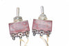 Lot of 2 Nihon S-6B 10A 125VAC Toggle Switches 2-Position, Mori Seiki