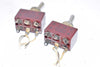 Lot of 2 Nihon S-6B 10A 125VAC Toggle Switches 2-Position, Mori Seiki