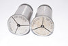 Lot of 2 NIKKEN KM1 1/4-3/16 Straight Collet, Milling Chuck Collet Machinist Tooling