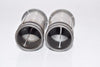 Lot of 2 NIKKEN KM1 1/4-3/16 Straight Collet, Milling Chuck Collet Machinist Tooling