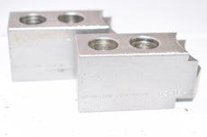 Lot of 2 Production Turning 65-05-S Serrated Soft Chuck Jaws 2-1/2'' OAL