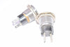 Lot of 2 Square D Type: OW120 Class: 9001 Pilot Light Series B