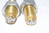 Lot of 2 Stem Plug Valves 2-3/8'' OAL