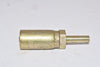 Lot of 2 Synflex Hydraulic, Eaton, Hose Coupling, 7903-03N08, Brass, 2-1/2'' OAL