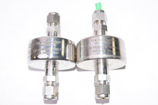 Lot of 2 T.E.M. Filter Company, Model: TEM-711 Gas Filters, 250 PSI MAX
