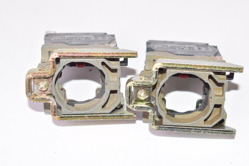Lot of 2 TELEMECANIQUE ZBE-102 Contact Blocks, 240V, 3A