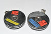 Lot of 2 Vintage Starrett Steel Tape Measure 3/8''