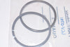 Lot of 2 VVASO40101, LCV-0381, Valve Gaskets, 3-7/8'' OD x 3-3/8'' ID