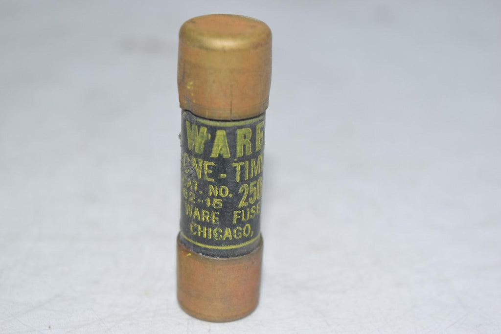 Lot of 2 Ware 62-15 One-Time Fuse 15 A 250V
