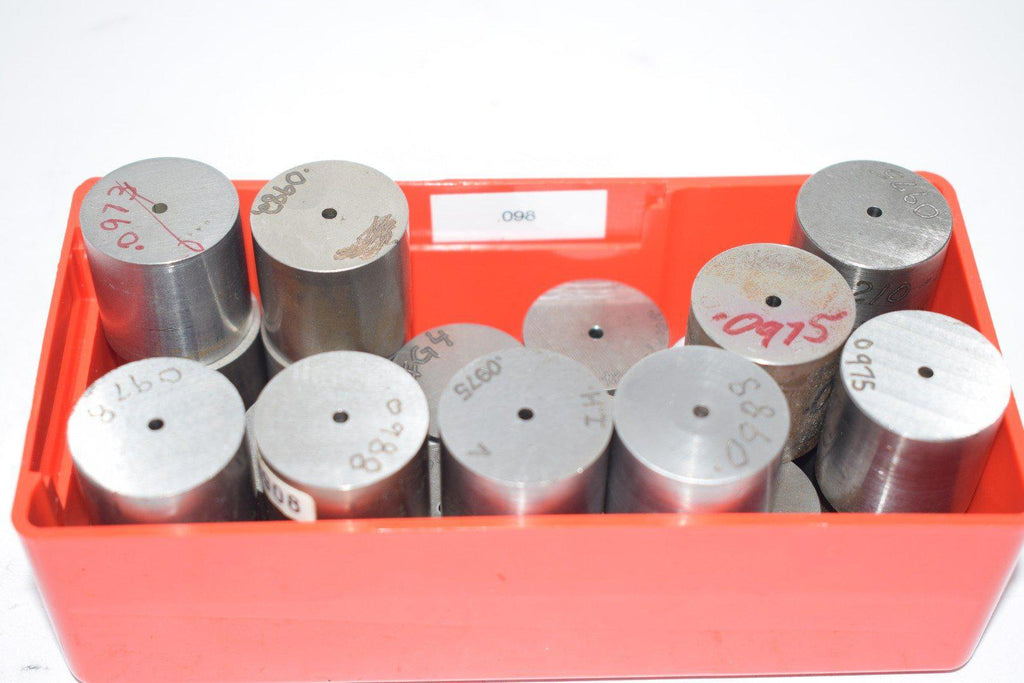 Lot of  21 .098 Contact Holders Machinist Inspection Tooling Pin Gage