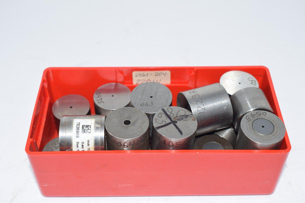 Lot of 21 Contact Holders Machinist Inspection Tooling Pin Gage