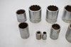 Lot of 23 Sockets Various sizes & brands