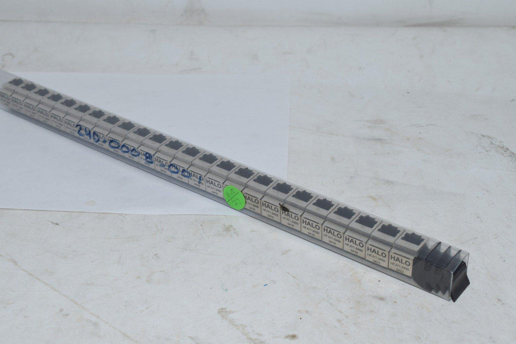 Lot of 24 NEW HALO Electronics HFJV1-2450 Modular Connectors / Ethernet Connectors
