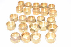 Lot of 24 NEW Parker Brass Compression Plug Accessory Fittings, 1/2''