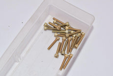 Lot of 25 NEW NAS1352-04H10P National Aeronautical Standard Socket Head Cap Screws Fastener Length: 5/8'', Hole Diameter