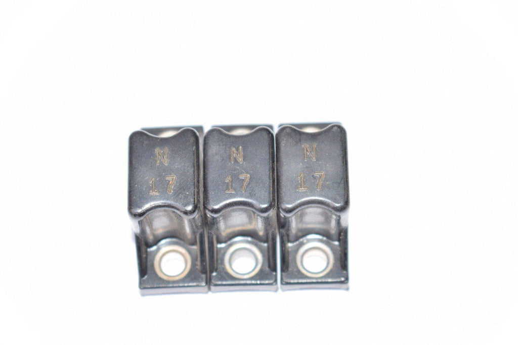 Lot of 3 Allen Bradley N17 Overload Relay Heaters