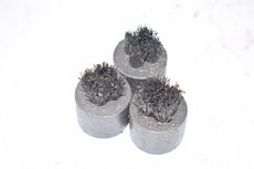 Lot of 3 Amada Strippit Wilson Punch Press Button Brushes, 1'' OD