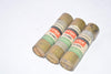 Lot of 3 Economy ERN 35 250V 35 Amps Fuses