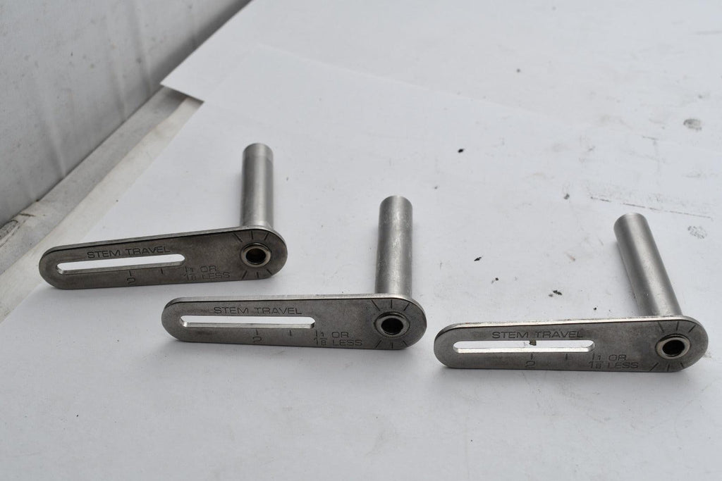Lot of 3 Fisher Stem Travel 1-1/8 or Less