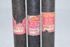 Lot of 3 Fusetron FRS-R-6-1/4 Time Delay Fuses Class RK5 6-1/4 Amp