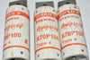 Lot of 3 Gould Ferraz Shawmut A70P100 Type 4 Fuse 100A 700 volts