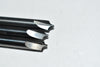 Lot of 3 Micro 100 CRE-250-093 0.0938'' Radius - 0.060'' Carbide Corner Rounding End Mill