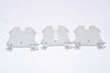 Lot of 3 NEW Allen Bradley 1492-J4 Standard Feed Through Terminal Block - Grey