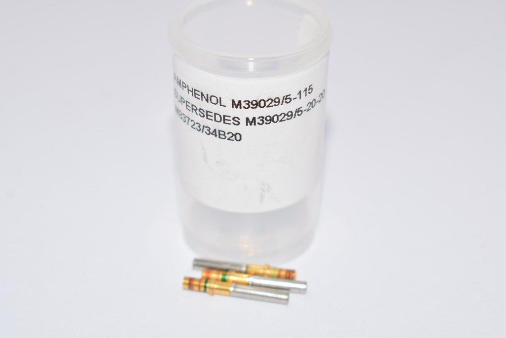 Lot of 3 NEW Amphenol Aerospace M39029/5-115 Circular MIL Spec Contacts SKT 20 GA