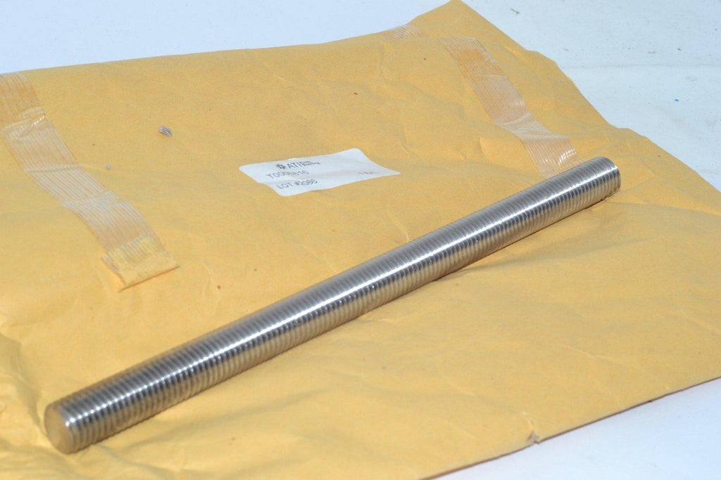 Lot of 3 NEW ATI Firth Sterling T0006816 Steel Threaded Rod 12'' OAL