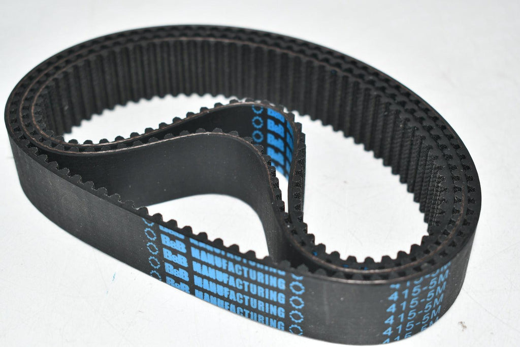 Lot of 3 NEW B&B Manufacturing 415-5M-25 Timing Belt, 25MM Belt Width, 83 Teeth, 415MM Pitch Length, Single Sided