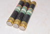 Lot of 3 NEW Brush ECSR 3 Class RK5 Time Delay Dual Element Fuses