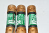 Lot of 3 NEW Bussmann NON-8, 8 Amp 250V Cartridge Fuse