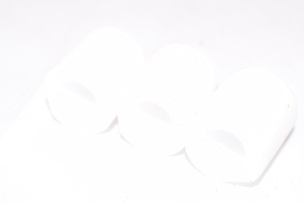 Lot of 3 NEW Foxboro Teflon Vibration Probe Tips, Flat 170-5597