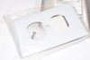 Lot of 3 NEW Hubbell Wiring 1-Gang Duplex Wall Plate 302/304 Stainless Steel SS8