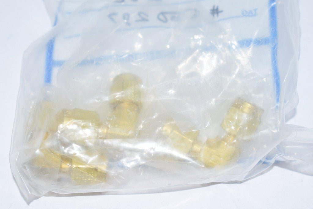 Lot of 3 NEW IBD2UE SSP Duolok Union Elbow, 1/8 Tube Fitting x 1/8 Tube Fitting, Brass