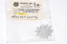 Lot of 3 NEW Manico Star Lock Washers, Part: 714287A1-0