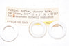 Lot of 3 NEW Part: 013-24268, Packing, Teflon, Chevron Type, Top Piece, 5/8'' ID x 1'' OD