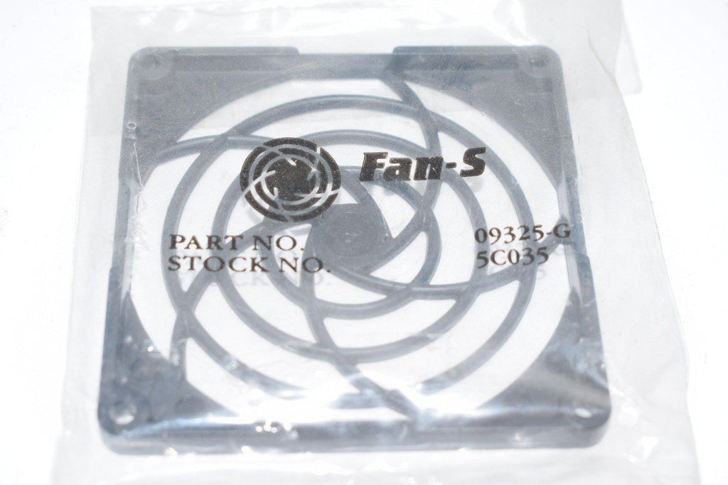 Lot of 3 NEW Qualtek 09325-G FINGER GUARD 80MM PLASTIC	Fan