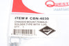 Lot of 3 NEW Quest Technology CBN-4030 Conn BNC F Solder Lug ST Panel Mount