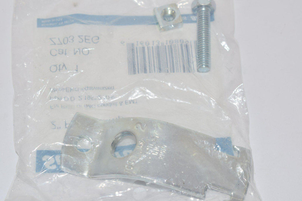 Lot of 3 NEW Thomas & Betts Superstrut 2 in. Universal Pipe Clamp - Silver Galvanized Z703-2EG